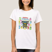 Happy Number Day Cute Calculator Math T Shirt (Voorkant)