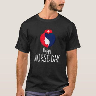 Happy Nurse Day 2022: feestdag week T-shirt