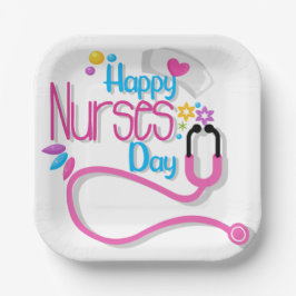 Happy Nurse Day Papieren Bordje