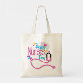 Happy Nurse Day Tote Bag (Achterkant)