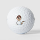 Happy Nurse Golfballen (Voorkant)