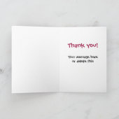 Happy Nurse Week Cartoon Cat Nurse Hartelijk dank Bedankkaart (Binnen)