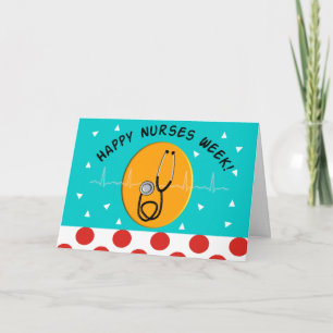 Happy Nurse Week Wenskaart 2 Kaart