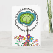 Happy Nurse Week Wenskaart Bedankkaart (Voorkant)