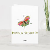 Happy Nurse Week Wenskaart Kaart (Achterkant)