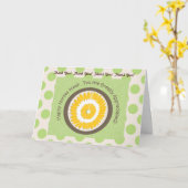 Happy Nurse Week Wenskaart Kaart (Gele Bloem)