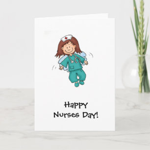 Happy Nurses Day - Angel in Disguise Bedankkaart