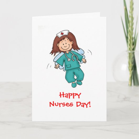 Happy Nurses Day - Bedankkaart (Voorkant)