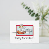 Happy Nurses Day Briefkaart (Staand voorkant)
