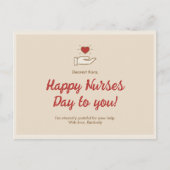 Happy Nurses Day Briefkaart (Voorkant)