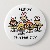 Happy Nurses Day Button (Voorkant)