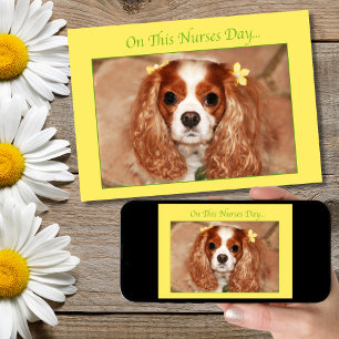 Happy Nurses Day Cavalier King Charles Spaniel Kaart