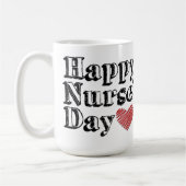 Happy Nurse's Day Coffee Mok (Links)