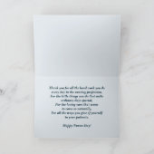 Happy Nurses Day Custom Wenskaart Bedankkaart (Binnen)