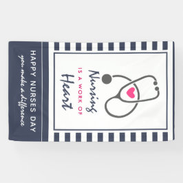 Happy Nurses Day Gray Stethoscope Illustration Spandoek