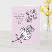 Happy Nurses Day Kaart (Gele Bloem)