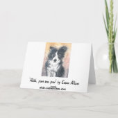 Happy Nurses Day KAART en hond (Achterkant)