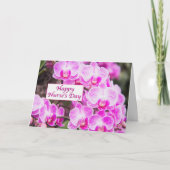 Happy Nurse's Day met Paarse orchideeën Kaart (Voorkant)