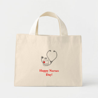 Happy Nurses Day! Mini Tote Bag