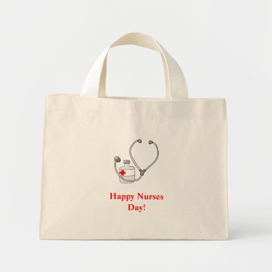 Happy Nurses Day! Mini Tote Bag (Voorkant)