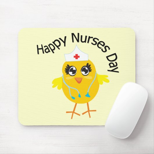 Happy Nurses Day Muismat (Met muis)