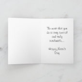 Happy Nurses Day voor zorgzame verpleegster Kaart (Binnen)