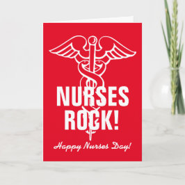 Happy Nurses Day wenskaart voor verpleegweek Kaart