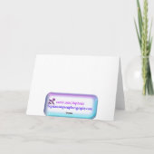 Happy Nurses Day White Peony Flower Kaart (Achterkant)