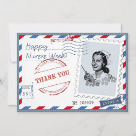 Happy Nurses Week. Aangepaste Kaart herstellen