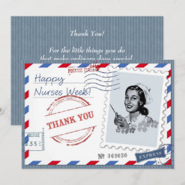 Happy Nurses Week. Aangepaste Kaart herstellen