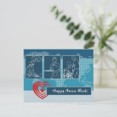 Happy Nurses Week Briefkaart (Staand voorkant)
