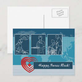 Happy Nurses Week Briefkaart