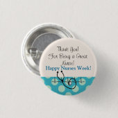 Happy Nurses Week Buttonnen #66 Ronde Button 3,2 Cm (Voorkant /achterkant)