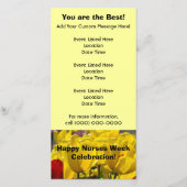 Happy Nurses Week Celebration Event Kaarten aangep (Voorkant)