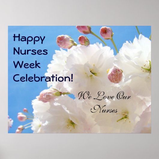 Happy Nurse's Week Celebration posters Love Nurses (Voorkant)