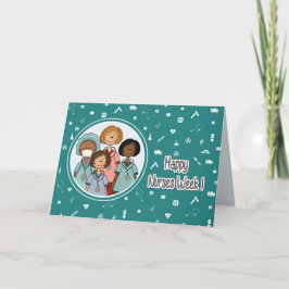 Happy Nurses Week Custom Kaart