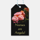 Happy Nurse's Week Gift Labels Aangepaste Roos Ver Cadeaulabel (Voorkant)