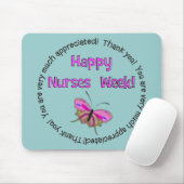 Happy Nurses Week Gifts Muismat (Met muis)