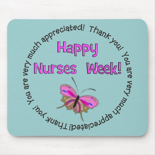 Happy Nurses Week Gifts Muismat (Voorkant)