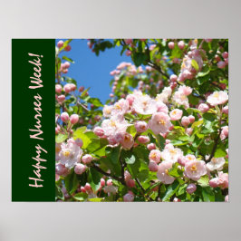 Happy Nurses Week, kunst prints Verpleegkundigen D