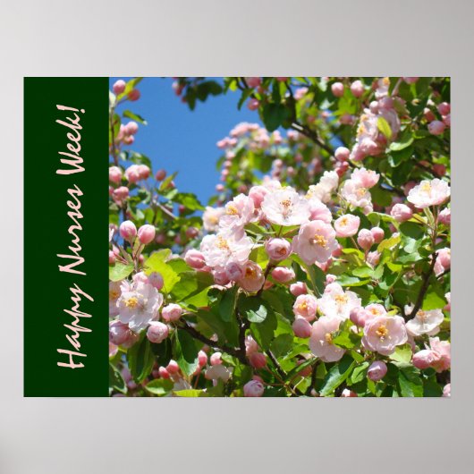 Happy Nurses Week, kunst prints Verpleegkundigen D (Voorkant)