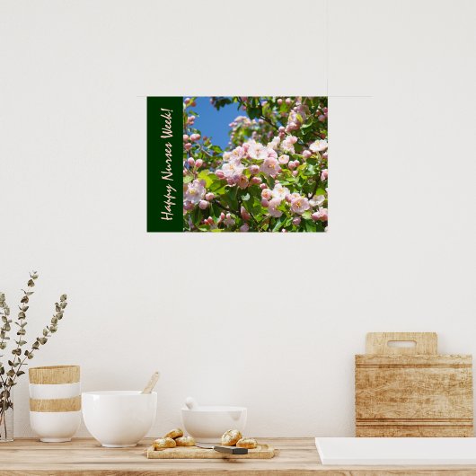 Happy Nurses Week, kunst prints Verpleegkundigen D (Keuken)