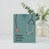 Happy Nurses Week Nurse Appreciation  Bedankkaart (Staand voorkant)