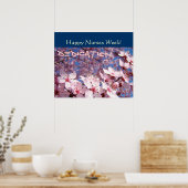 Happy Nurses Week poster Dedication Nursing (Keuken)