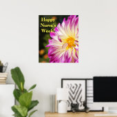 Happy Nurses Week! posters prints Verpleegster RN (Thuiskantoor)