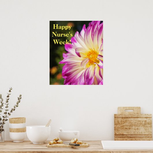 Happy Nurses Week! posters prints Verpleegster RN (Keuken)