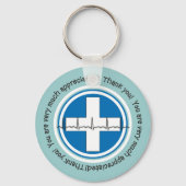 Happy Nurses Week Sleutelhanger (Voorkant)