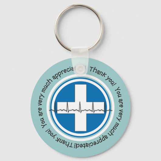 Happy Nurses Week Sleutelhanger (Voorkant)