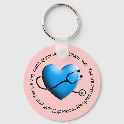 Happy Nurses Week Sleutelhanger (Voorkant)