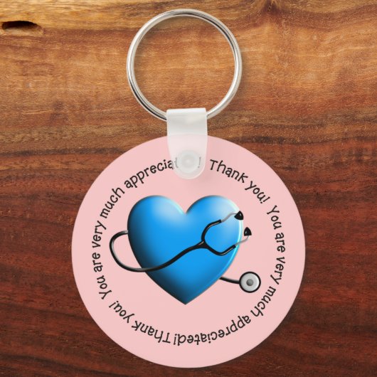 Happy Nurses Week Sleutelhanger (Voorkant)